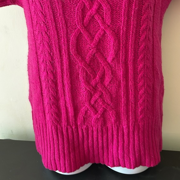 Adorable Old Navy Pink Short Sleeve Sweater Size L - Picture 11 of 12